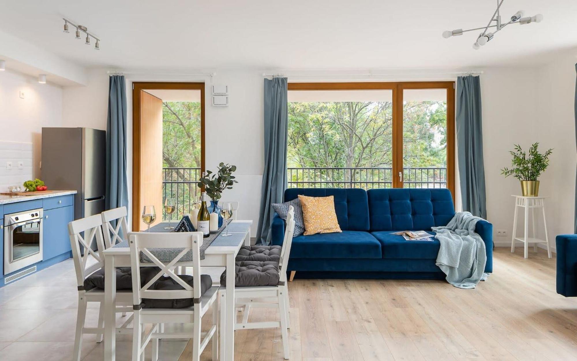Pulawska 221 - Colorful Apartment With Balcony By Noclegi Renters Varşova Dış mekan fotoğraf