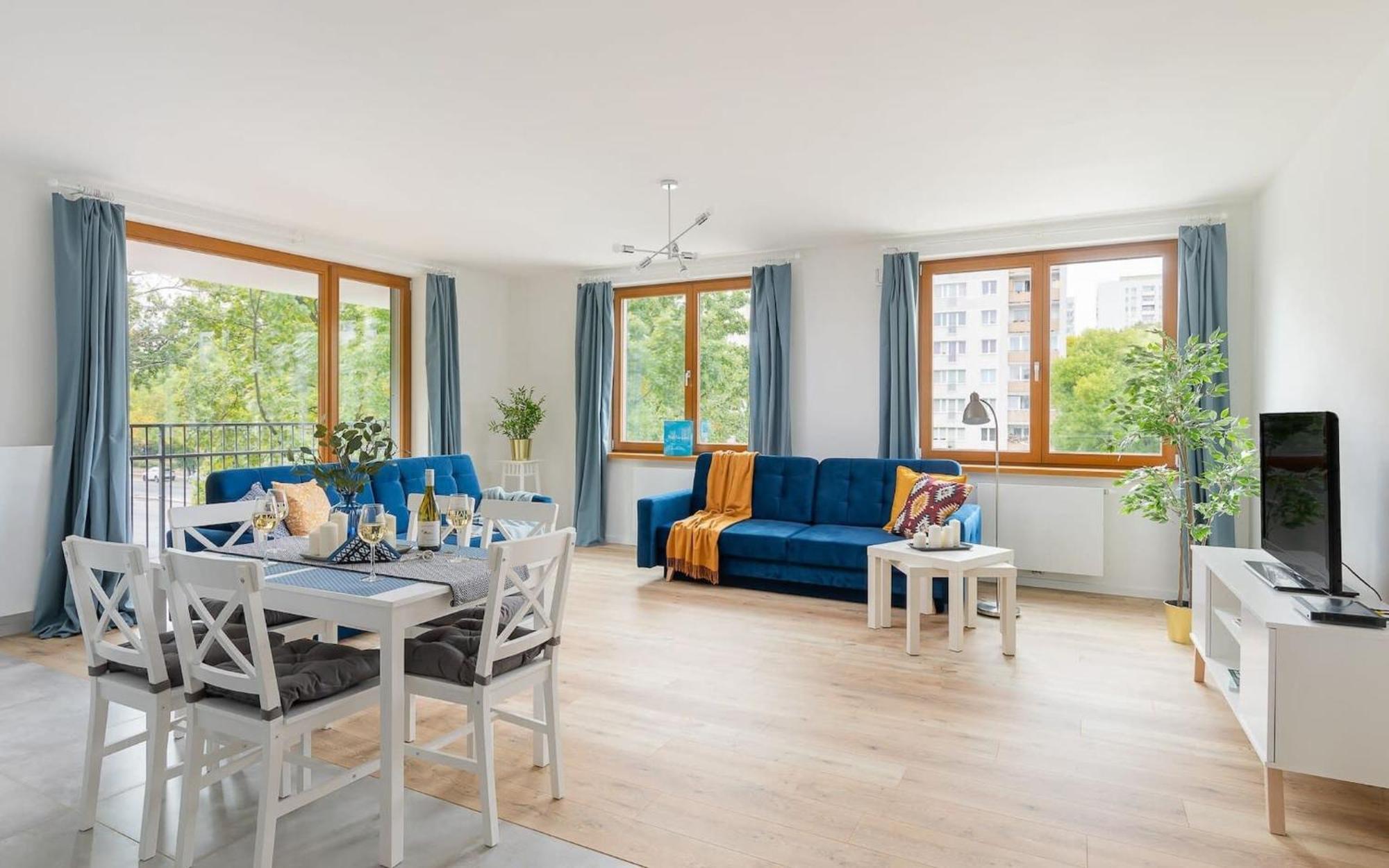 Pulawska 221 - Colorful Apartment With Balcony By Noclegi Renters Varşova Dış mekan fotoğraf